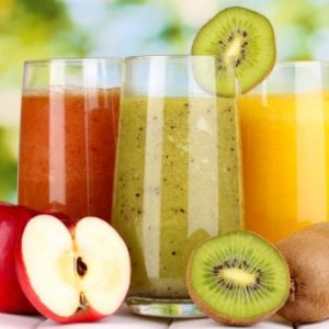 Jugo natural en agua