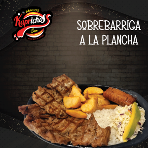 sobrebarriga a la Parrilla